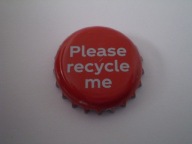 kapsel od napoju Coca - Cola - Anglia - Brytania