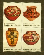 USA** Ceramika Indian Pueblo Mi 1294-97