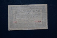 Banknot Polska 1 marka 1919 rok !!!