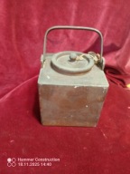 Japoński miedziany CZAJNIK z okresu Edo do ceremonii parzenia herbaty