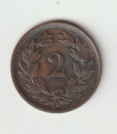 Szwajcaria 2 Rappen 1925 stan 1