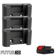 Uchwyt pojedynczy na akumulator Erbauer 12V EXT DualVolt z blokadą