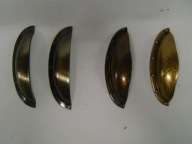 Uchwyt meblowy muszla Gamet UP01-64-GAB złoty