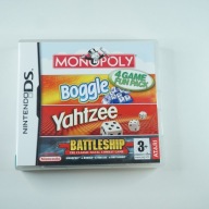 Monopoly Boggle Yahtzee Battleships Nintendo DS
