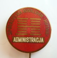 HUTNIK Kraków SPÓŁDZIELNIA INWALIDÓW szwalnia i krojownia ADMINISTRACJA