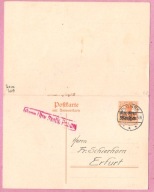 Niemcy Gen.Gub.1942 cp NADRUK WARSCHAU Warszawa, st.Plonsk Płońsk, polonica