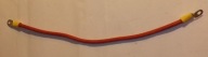 przewód 0,24 m 450/750V 4mm2 4 mm2 zakuty 8/8 mm czerwony Cu