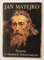 JAN MATEJKO. Portrety w obrazach historycznych, ZESTAW 8 POCZTÓWEK, CZYSTE