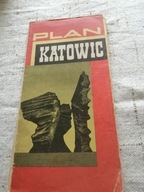 Katowice stary plan miasta autobusy tramwaje