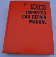 MOTOR IMPORTED CAR MANUAL 1972 - 1977 naprawa AUDI HONDA JAGUAR
