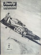 Mały Modelarz 7/1981 samolot Boulton Paul Defiant