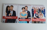 Filmy DVD Zestaw Planeta Singli 1-3 Komplet Trylogia 3 DVD