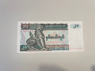 Myanmar - 20 kyat - UNC