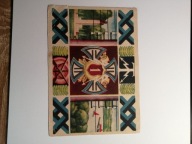 ZEGRZE 1930- ODZNAKA 1-go.BATALIONU TELEGRAFICZNEGO rys. Lit. por. St Ziemb