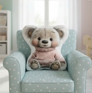 Poduszka kształtka przytulanka, 30cm miś