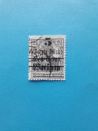 POLSKA 1918 ROK Fi 8 FII WYDANIE PRZEDRUK NA ZNACZKACH GGW