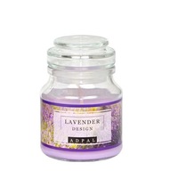 Świeca zapachowa parafinowa LAVENDER zapach lawendowy 22 h Adpal