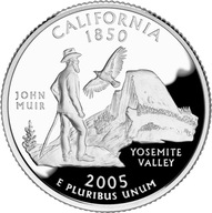 USA 2005r. 25 Centów Kalifornia