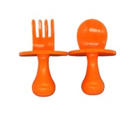 Widelec I Łyżka Sztućce Dla Dzieci BabyBoom Bezpieczne Plastikowe