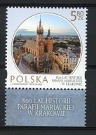 Fi 5483 ** 800 lat historii parafii Mariackiej w Krakowie TYTUŁ EMISJI 2025