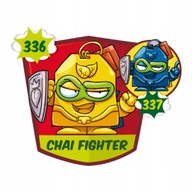SUPER ZINGS THINGS CHAI FIGHTER 336 ŻÓŁTY