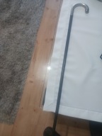 Laska z drewna tekowego srebro pr 800