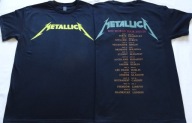 Metallica Koszulka Oryginał Koncert Chorzów Stadion Śląski M72 Tour 2025/26