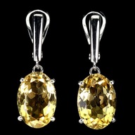 CYTRYN KOLCZYKI WISZACE