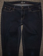 LEVISY skinny - JEANSY BIODRÓWKI RURKI W29L34