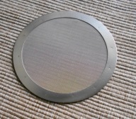 Aeropress. filtr metalowy wielorazowy, membranowy.