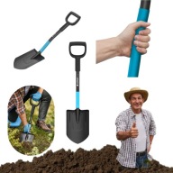 SZPADEL OGRODOWY KRÓTKI DO GLEBY ZIEMI WYKOPYWANIA SADZENIA METALOWY OSTRY