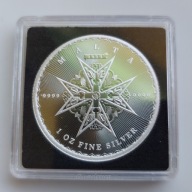 5 Euro Krzyż Maltański Malta 1 uncja srebra