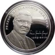 10 zł 2011 } SMOLEŃSK Pamięci Ofiar stan L z okienka kasowego NBP + folder