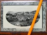 Jelenia Góra panorama miasta Hausberg Passe Partout Willa Hubertus 1911 rok