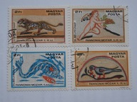 Węgry - dzień znaczka-mozaika - Mi. 3310-13 kasow.