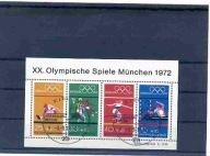 A48152)Olimpiada 72: RFN Bl 8 Sonderstempel Zeglarstwo