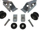 Mocowanie tylnej belki osi Mercedes W124 komplet z gumami reperaturki