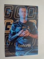 Zdjęcie autograf 10x15 Pogoń Szczecin sezon 2023/24 Gol Kamil Grosicki