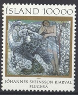 Islandia Mi. 641 czyste ** - malarstwo