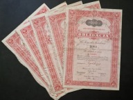 Obligacja 6% 100zl w zlocie 1934 rok