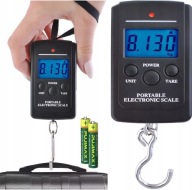 WAGA HAKOWA WĘDKARSKA BAGAŻOWA LCD 40kg / 10g + BATERIE