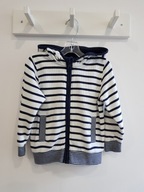 Marks&Spencer bluza z kapturem paski 104 cm
