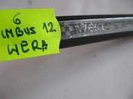 Super mocny klucz IMBUS 12mm WERA 950 HEX-PLUS PATRZ OPIS!!!