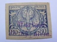 Polska - znaczek na Dowód nadania telegramu prowizoryczny - Fi. Ct.18 *