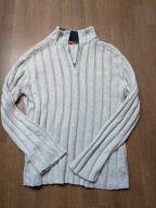 Sweter męski L Reserved mięsisty bawełna gruby