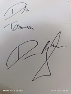 autograf Daniel Obajtek