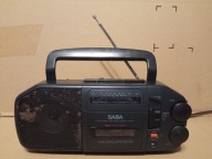 SABA RCR-310 ( magnet do przeglądu! , radio odbiera ) Radio-recorder