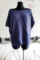 WYGODNA BLUZKA AŻUROWA AŻURKOWA KORONKOWA SEXY oversize codzienna miła