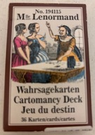 Talia do wróżenia Piatnik Mlle Lenormand no.194115 WAHRSAGEKARTEN CARTOMAN