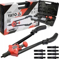 NITOWNICA RĘCZNA DO NITONAKRĘTEK NITÓW Yato YT-36128 ZESTAW + NITY MOCNA